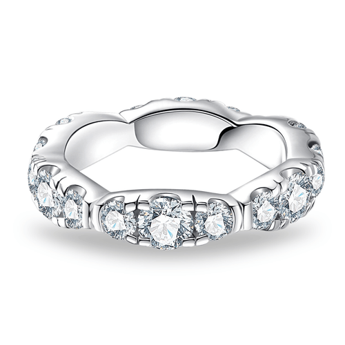 Aliança Variant Moissanite Moissanite - Momi Jewel