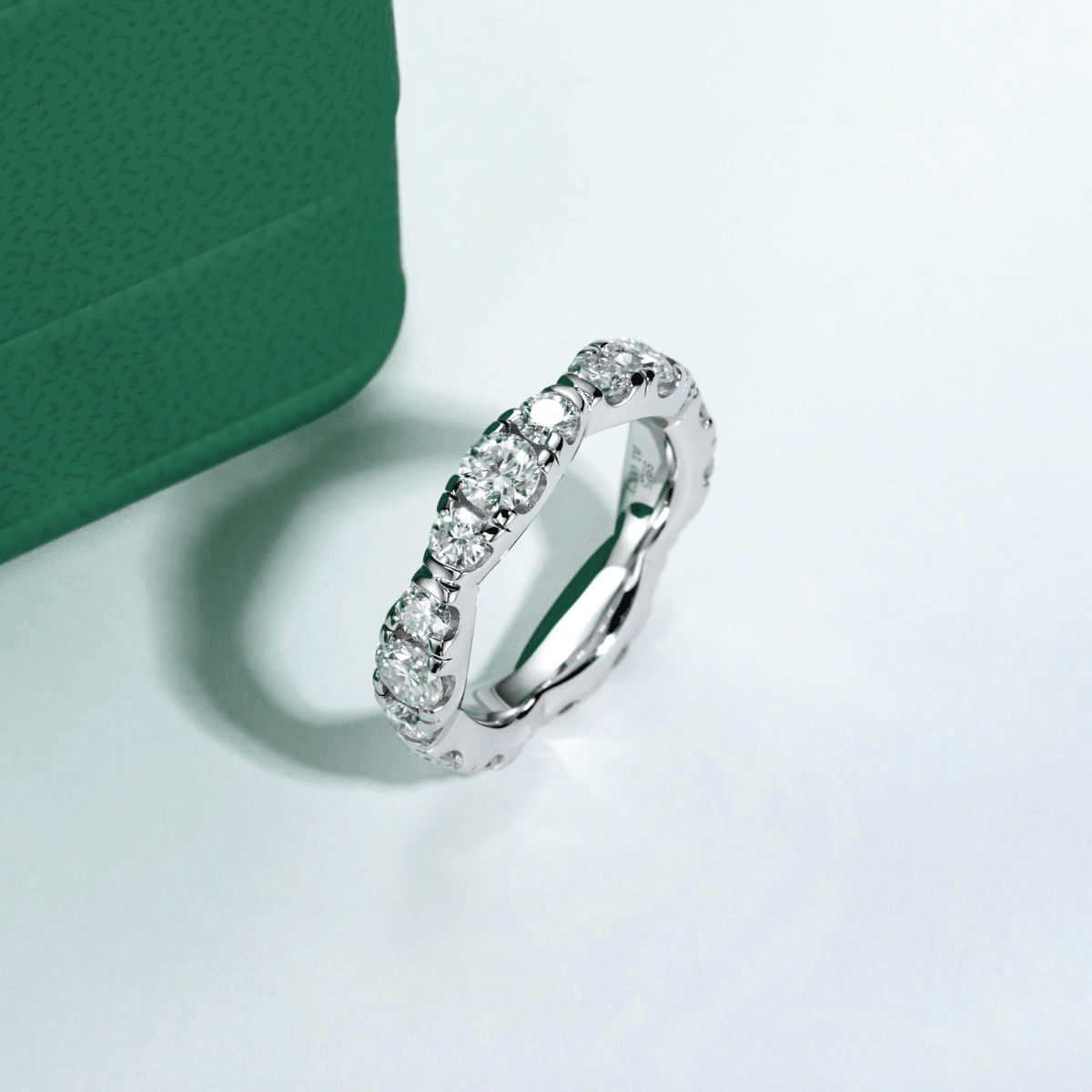 Aliança Variant Moissanite Moissanite - Momi Jewel
