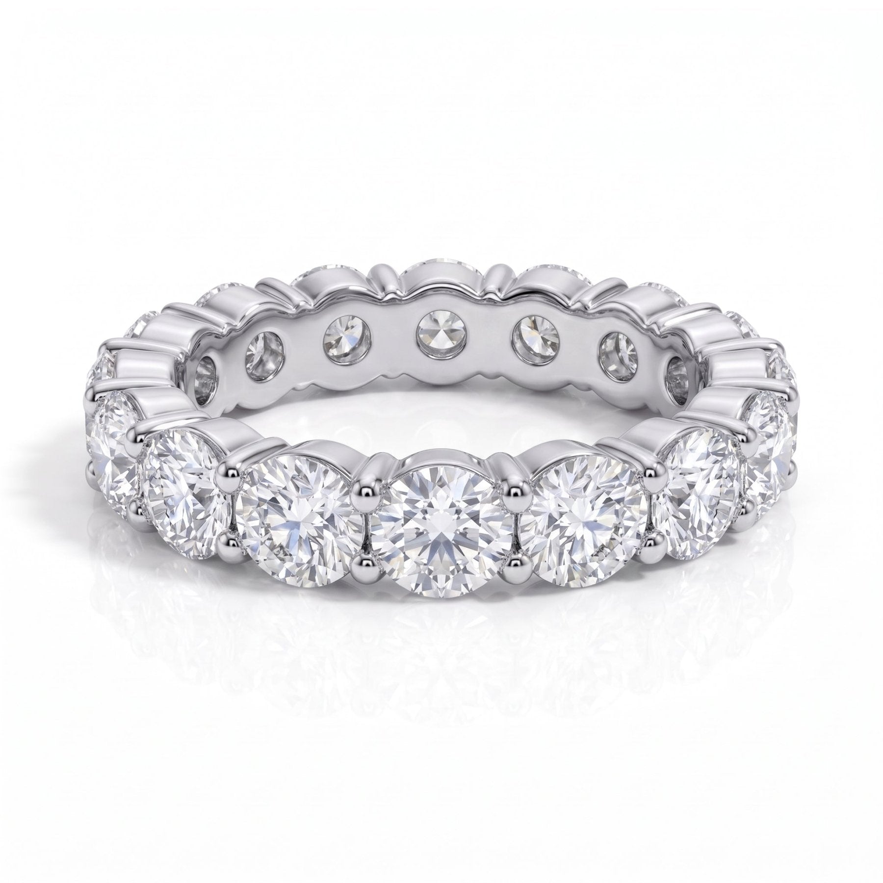Aliança Wedding Moissanite Moissanite - Momi Jewel