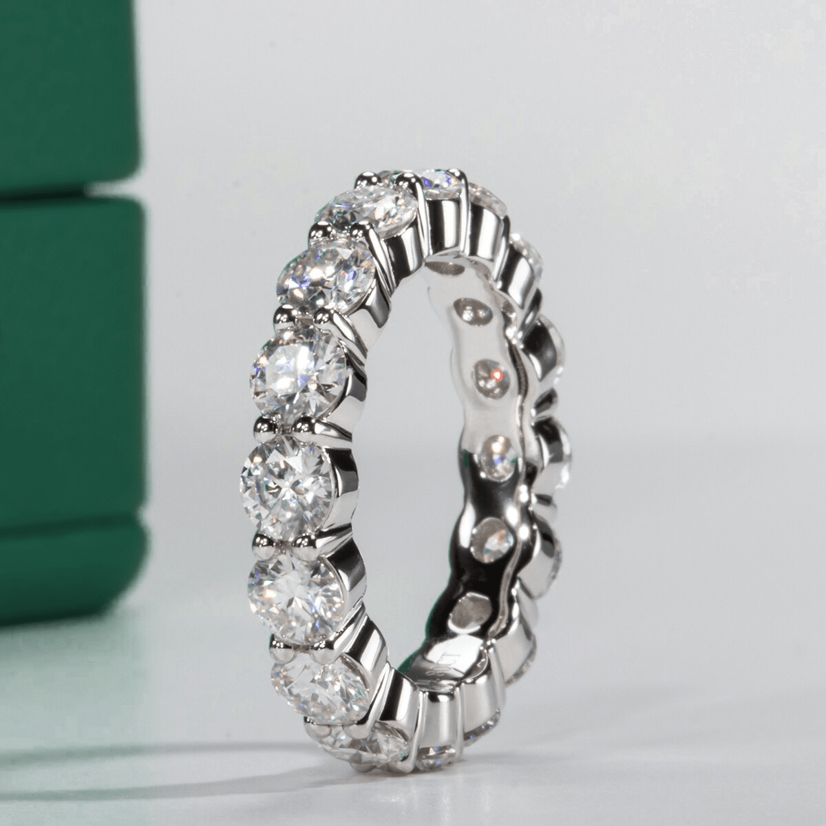 Aliança Wedding Moissanite Moissanite - Momi Jewel