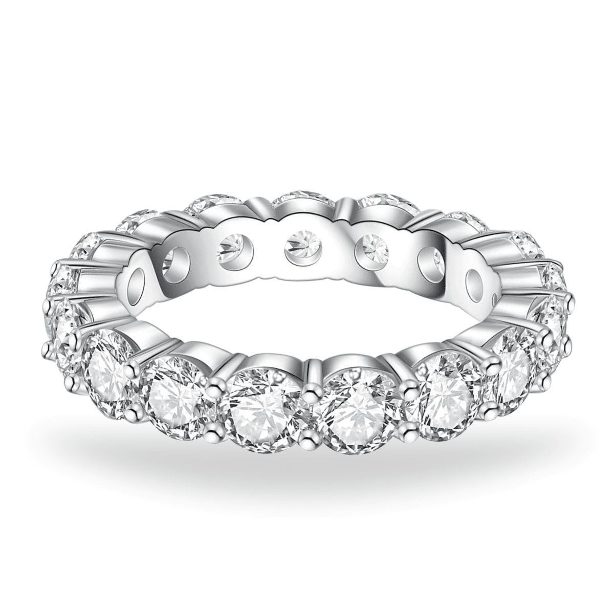 Aliança Wedding Moissanite Moissanite - Momi Jewel