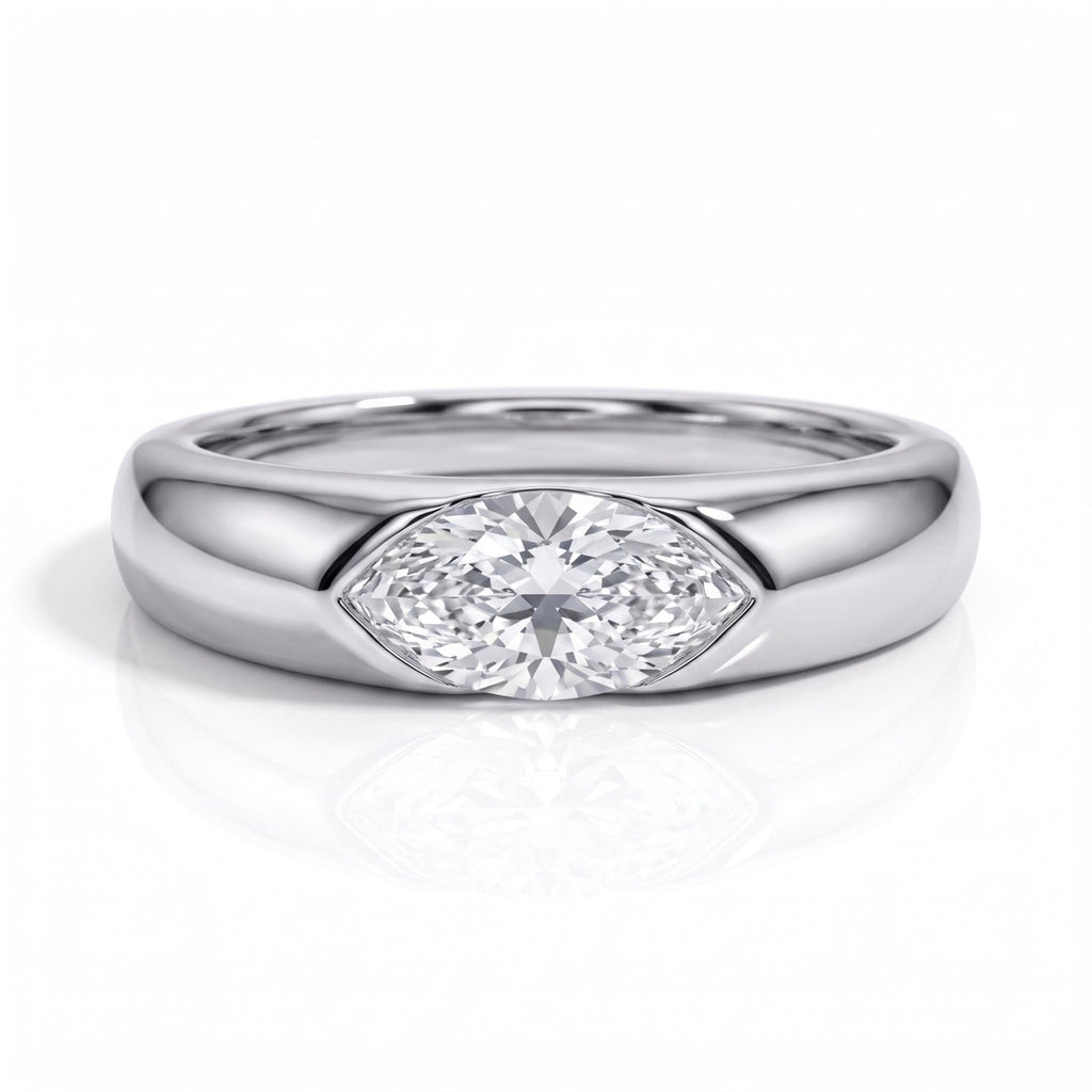 Anel Allure Marquesa Moissanite Moissanite - Momi Jewel