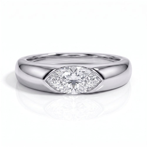 Anel Allure Marquesa Moissanite Moissanite - Momi Jewel