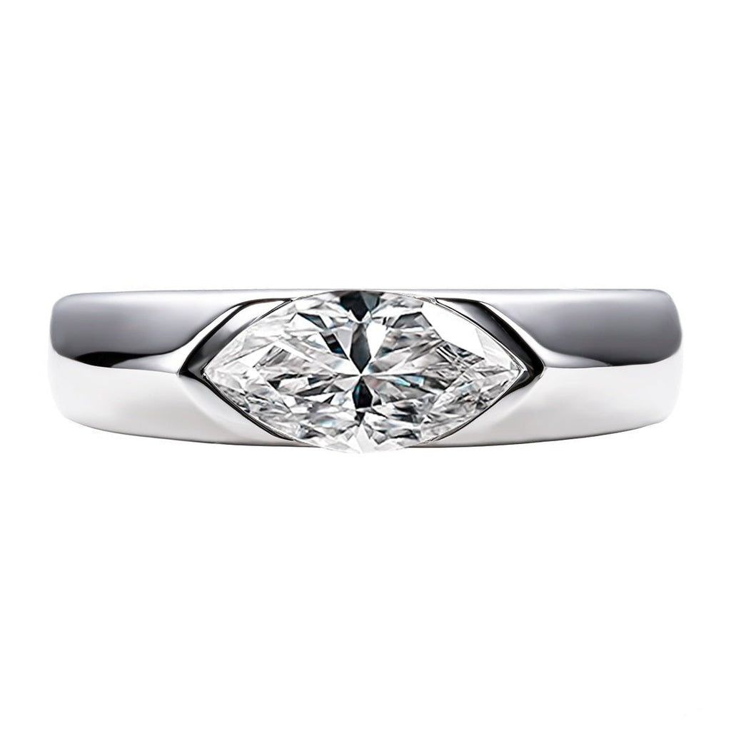 Anel Allure Marquesa Moissanite Moissanite - Momi Jewel