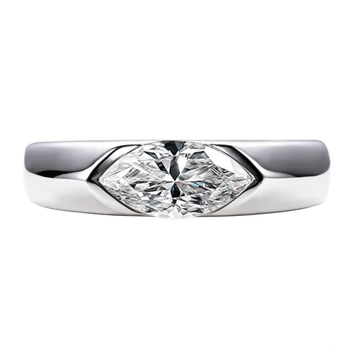 Anel Allure Marquesa Moissanite Moissanite - Momi Jewel