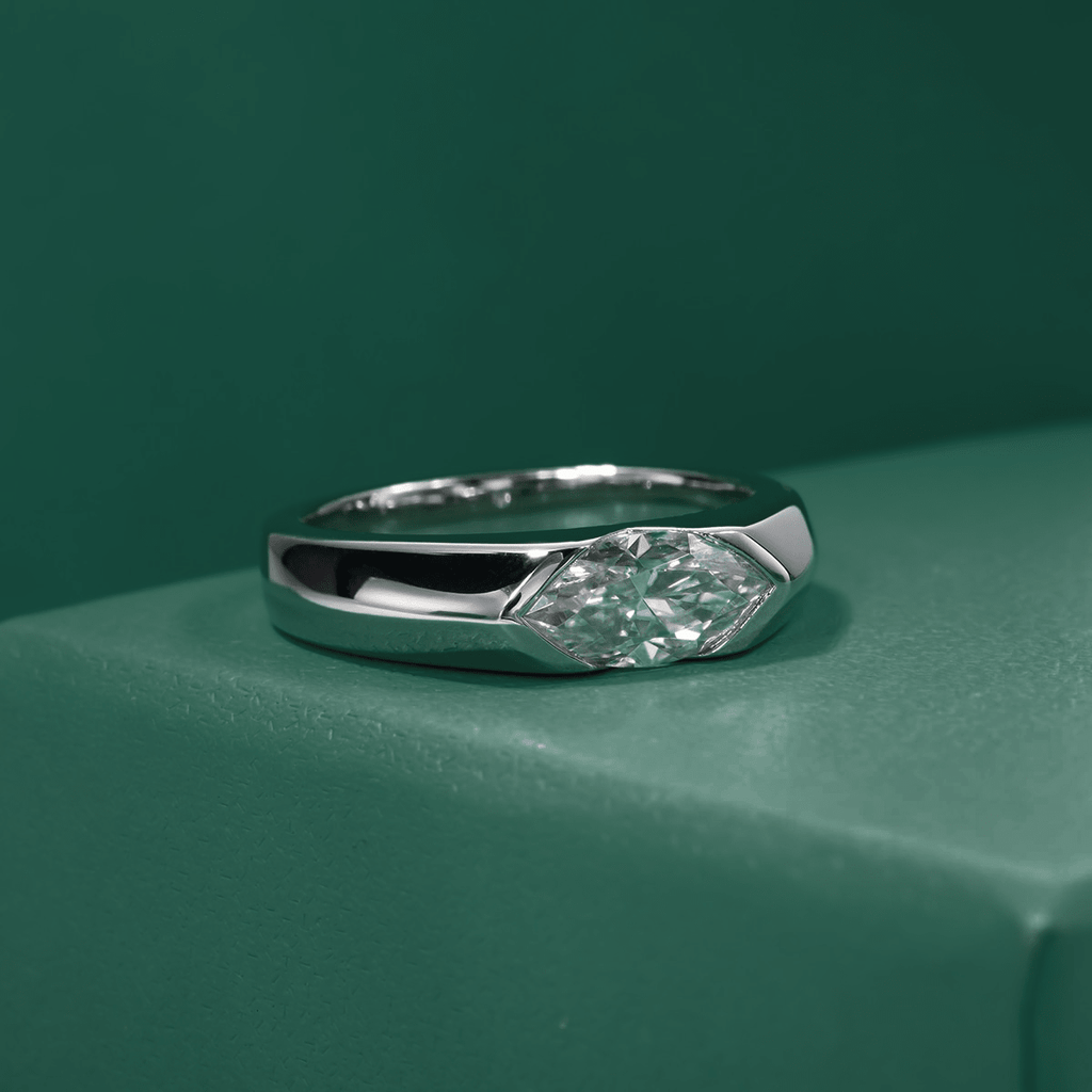 Anel Allure Marquesa Moissanite Moissanite - Momi Jewel