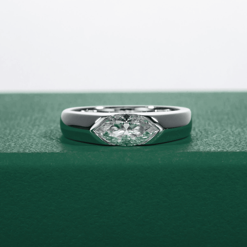 Anel Allure Marquesa Moissanite Moissanite - Momi Jewel
