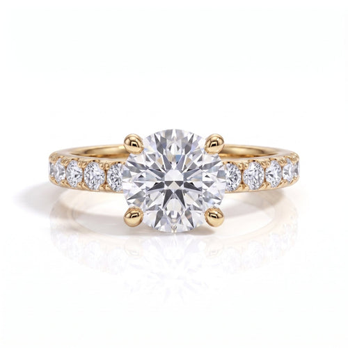 Anel Jasmin Moissanite Moissanite - Momi Jewel