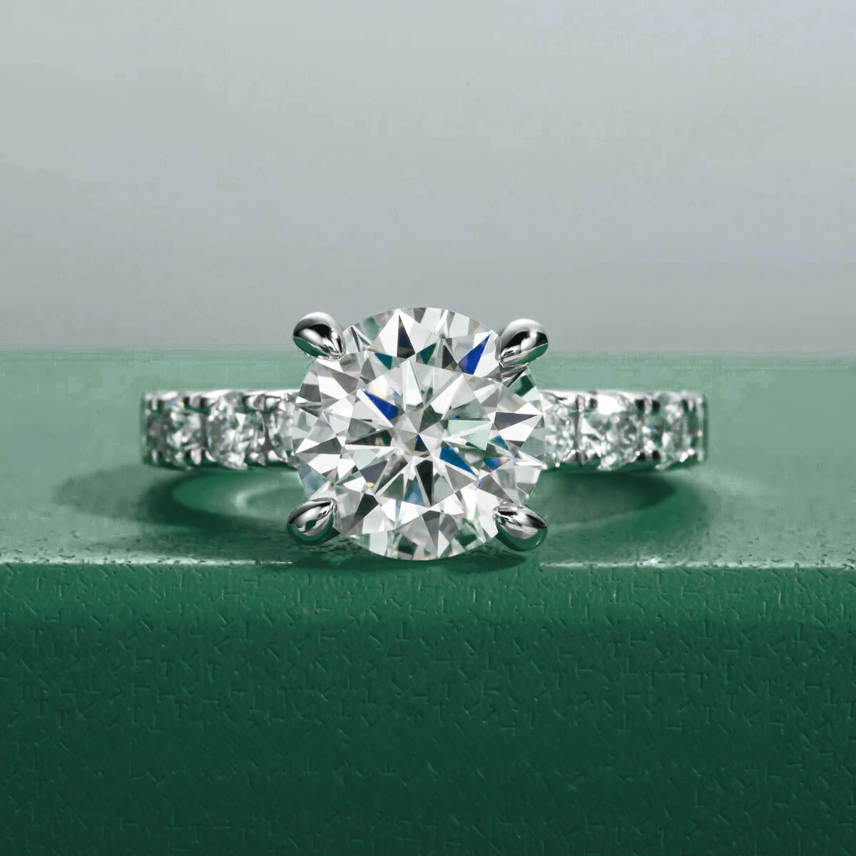 Anel Jasmin Moissanite Moissanite - Momi Jewel