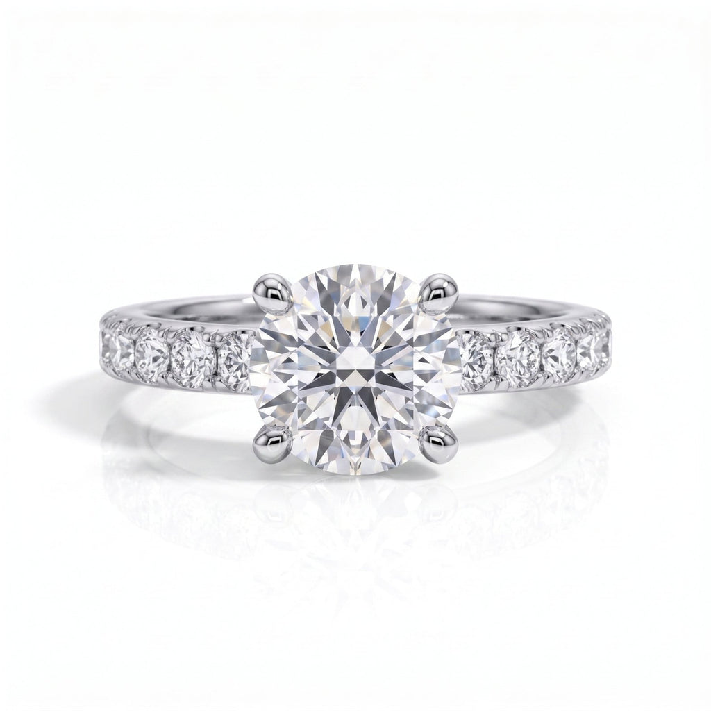 Anel Jasmin Moissanite Moissanite - Momi Jewel