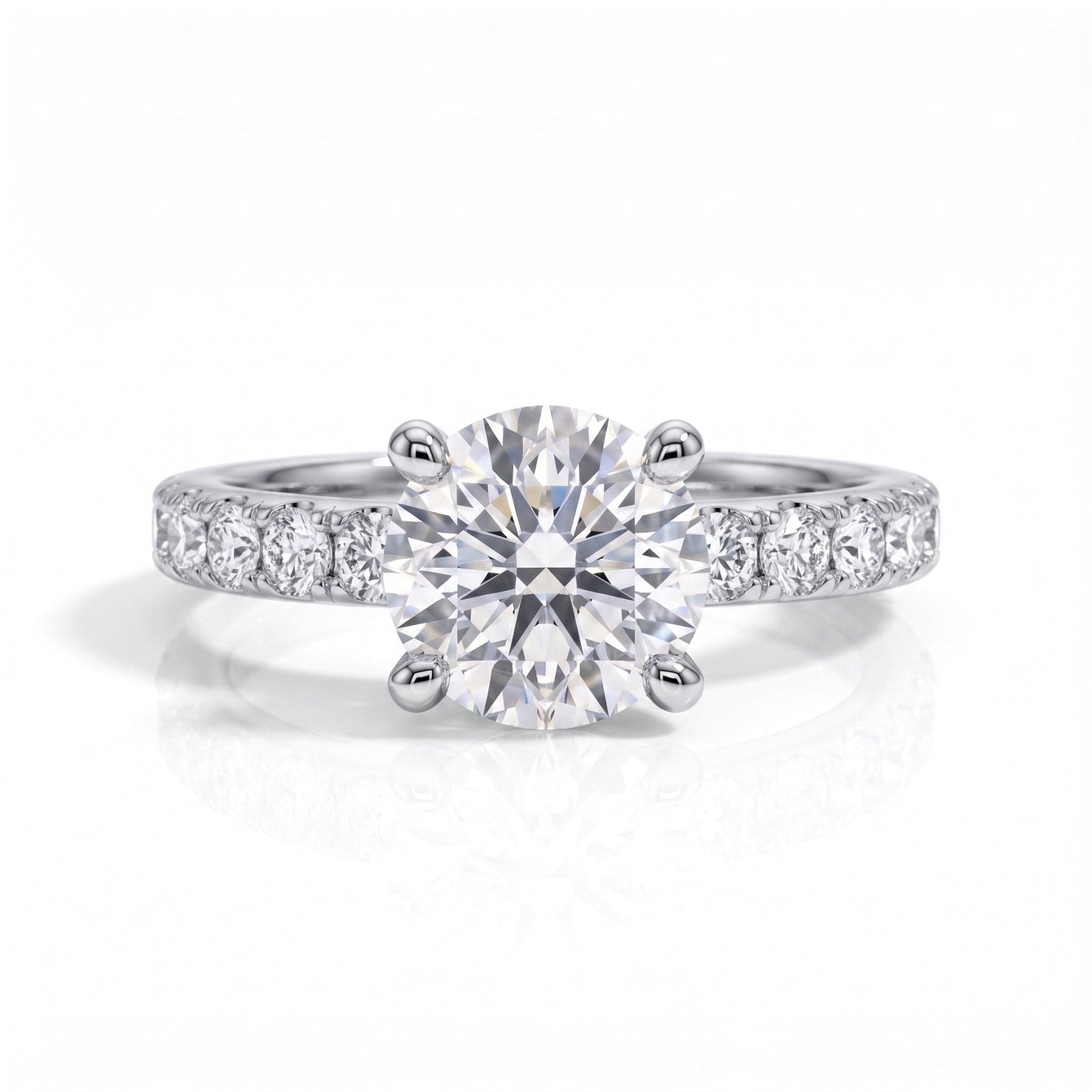 Anel Jasmin Moissanite Moissanite - Momi Jewel