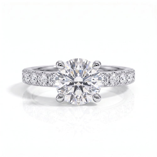 Anel Jasmin Moissanite Moissanite - Momi Jewel