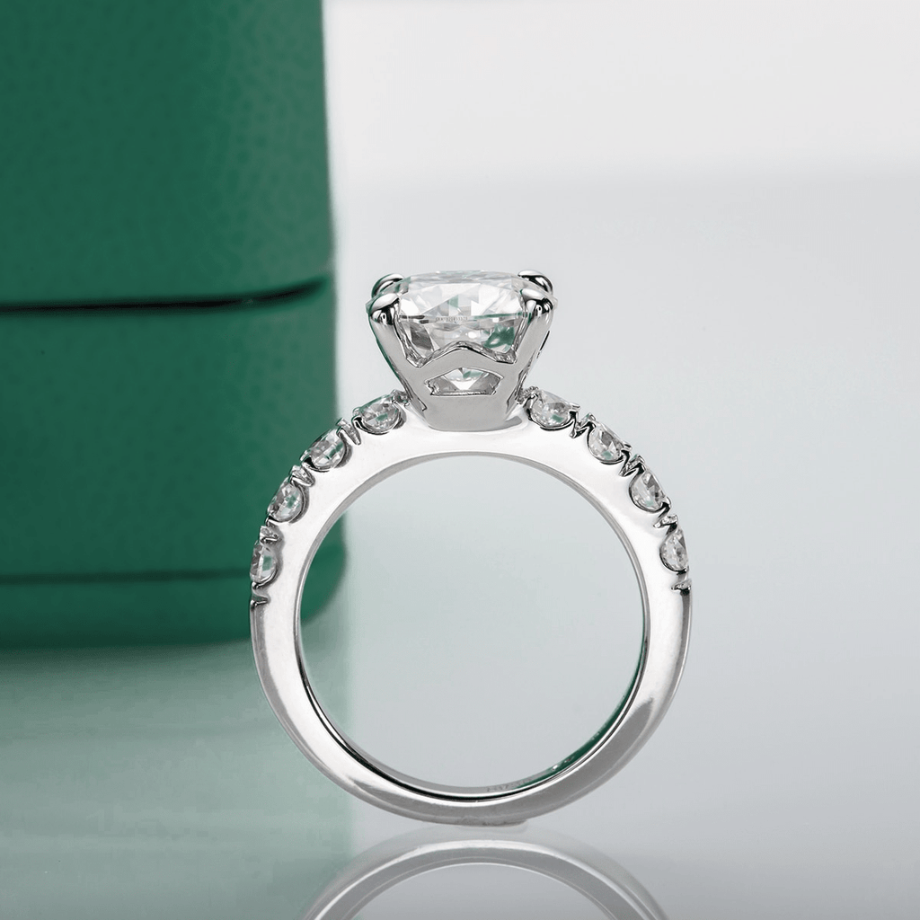 Anel Jasmin Moissanite Moissanite - Momi Jewel