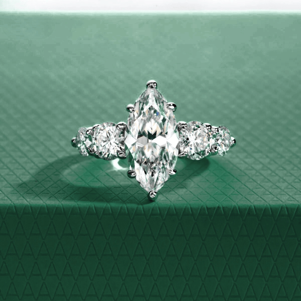 Anel Selena Moissanite Moissanite - Momi Jewel