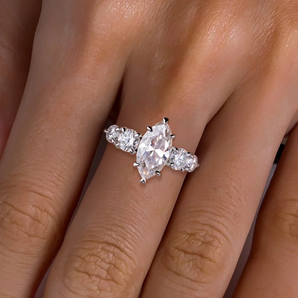 Anel Selena Moissanite Moissanite - Momi Jewel
