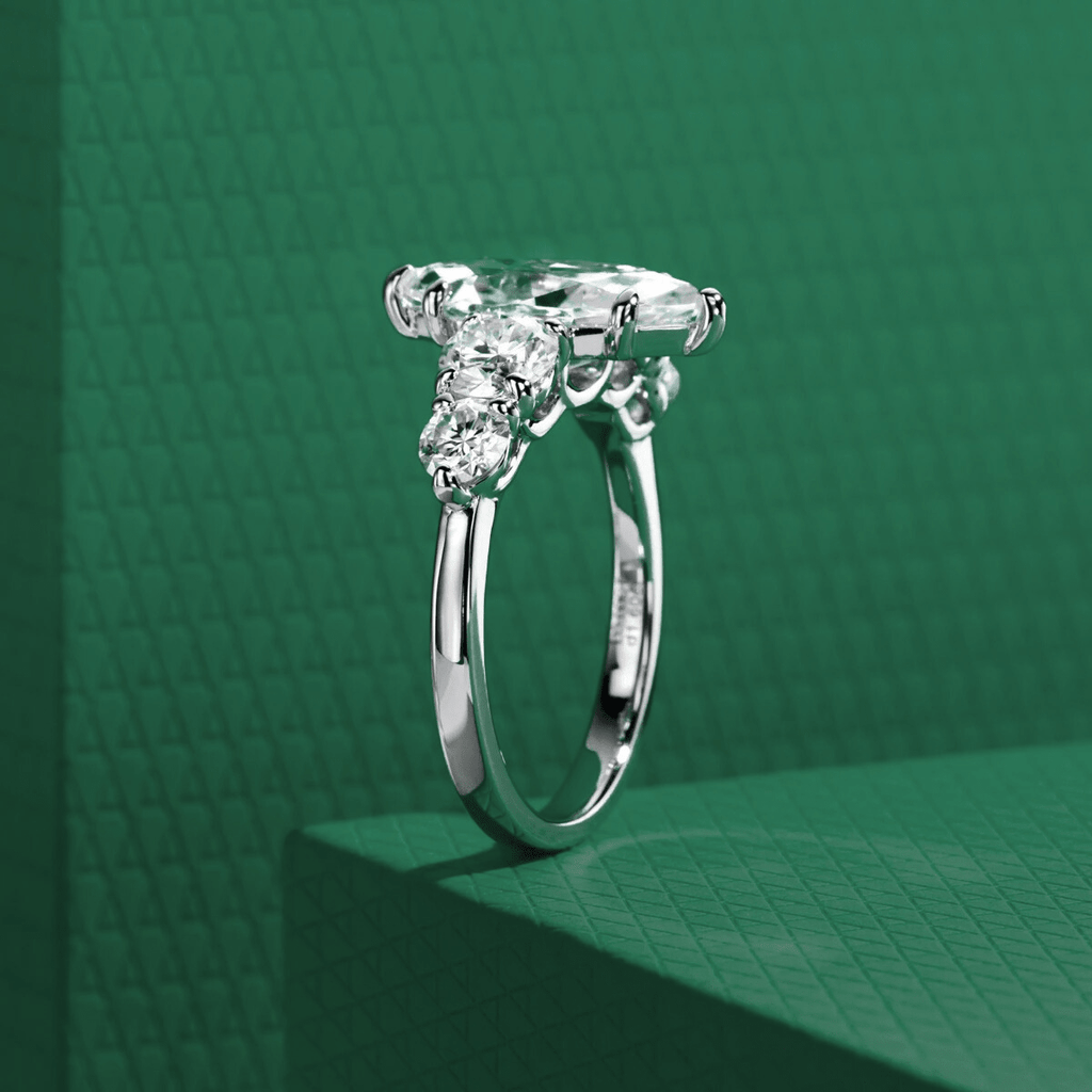 Anel Selena Moissanite Moissanite - Momi Jewel