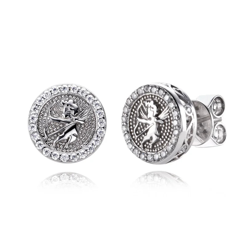 Brinco Anjo de Luz Moissanite Moissanite Brincos