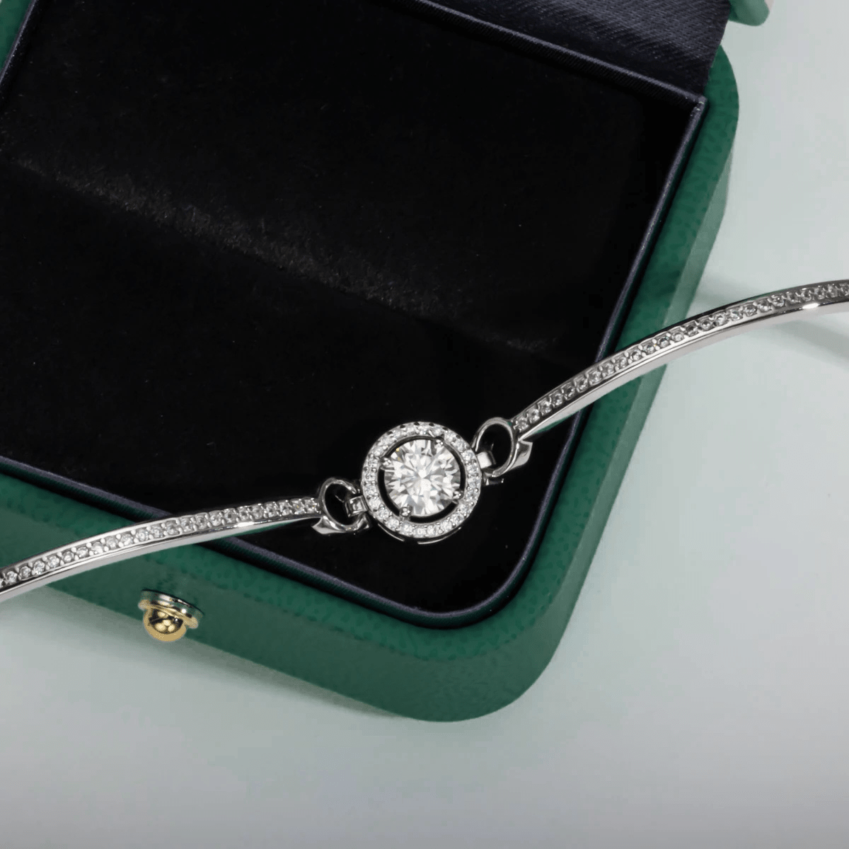 Bracelete Clasique Moissanite Moissanite - Momi Jewel