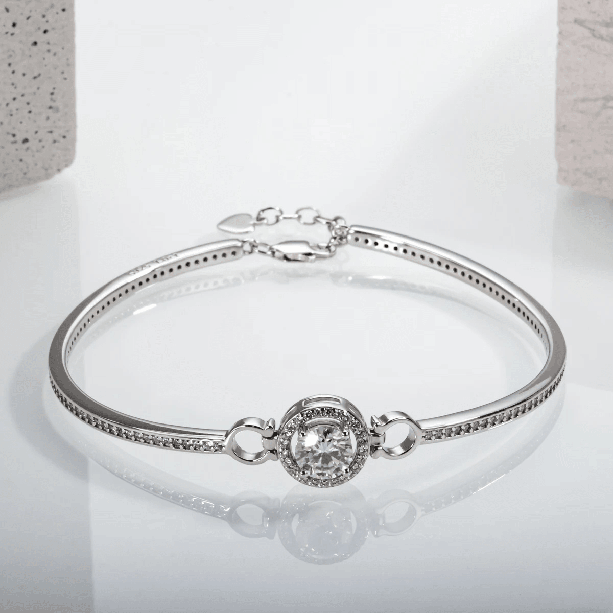 Bracelete Clasique Moissanite Moissanite - Momi Jewel