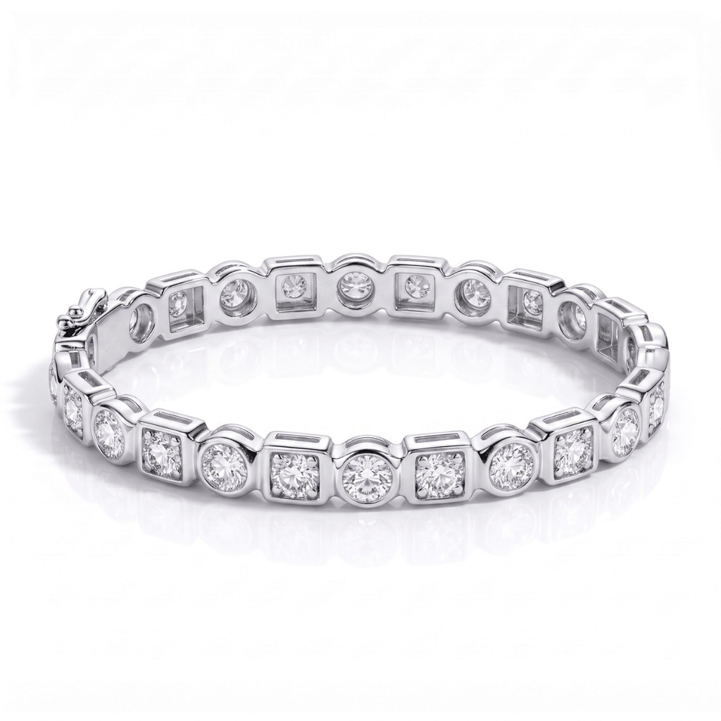 Bracelete Fusion Moissanite Moissanite - Momi Jewel