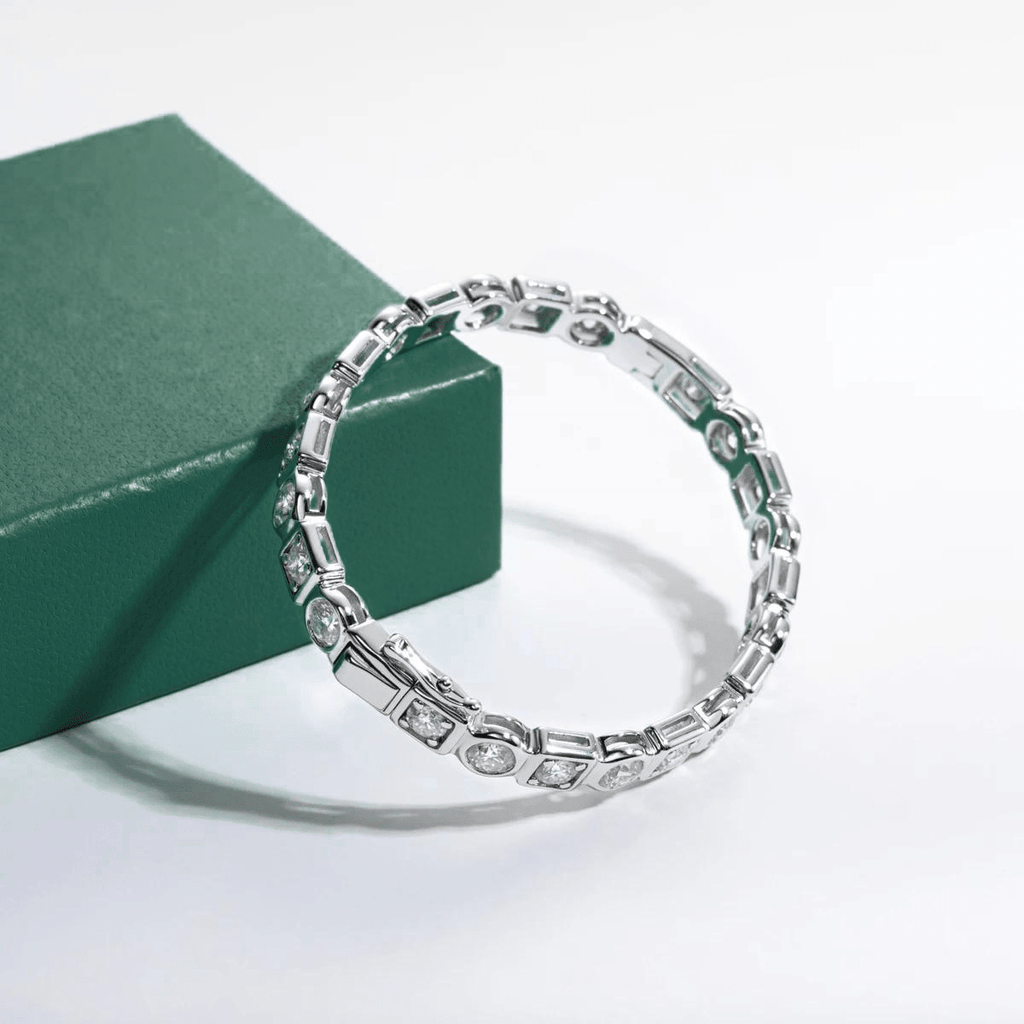 Bracelete Fusion Moissanite Moissanite - Momi Jewel