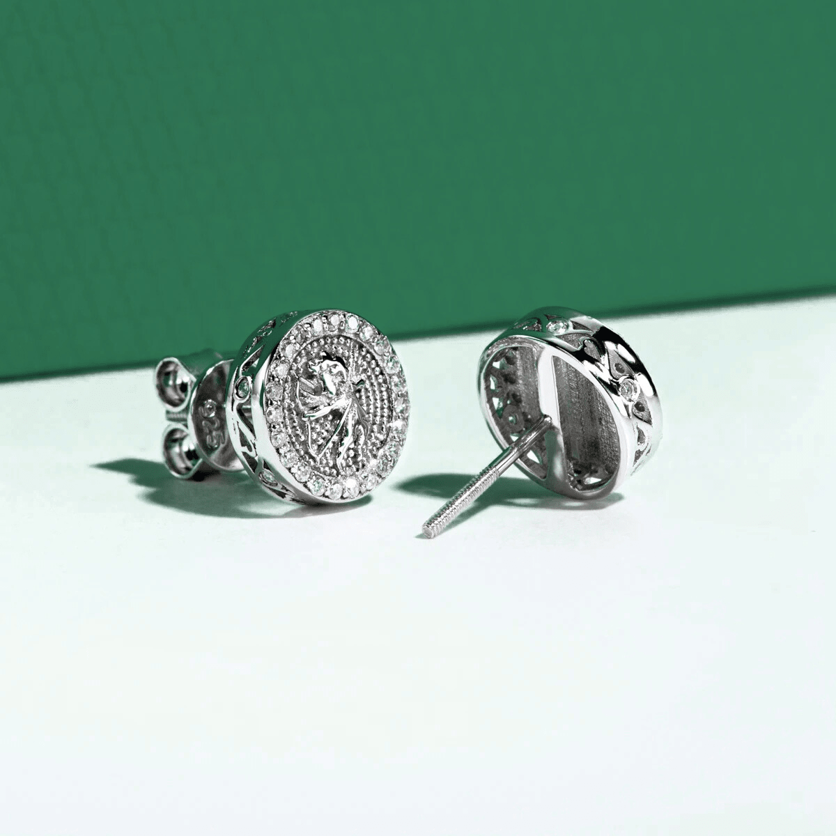 Brinco Anjo de Luz Moissanite Moissanite - Momi Jewel