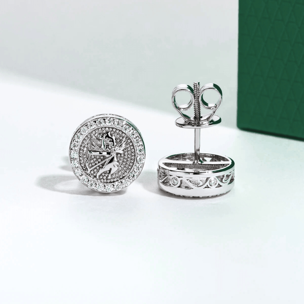 Brinco Anjo de Luz Moissanite Moissanite - Momi Jewel