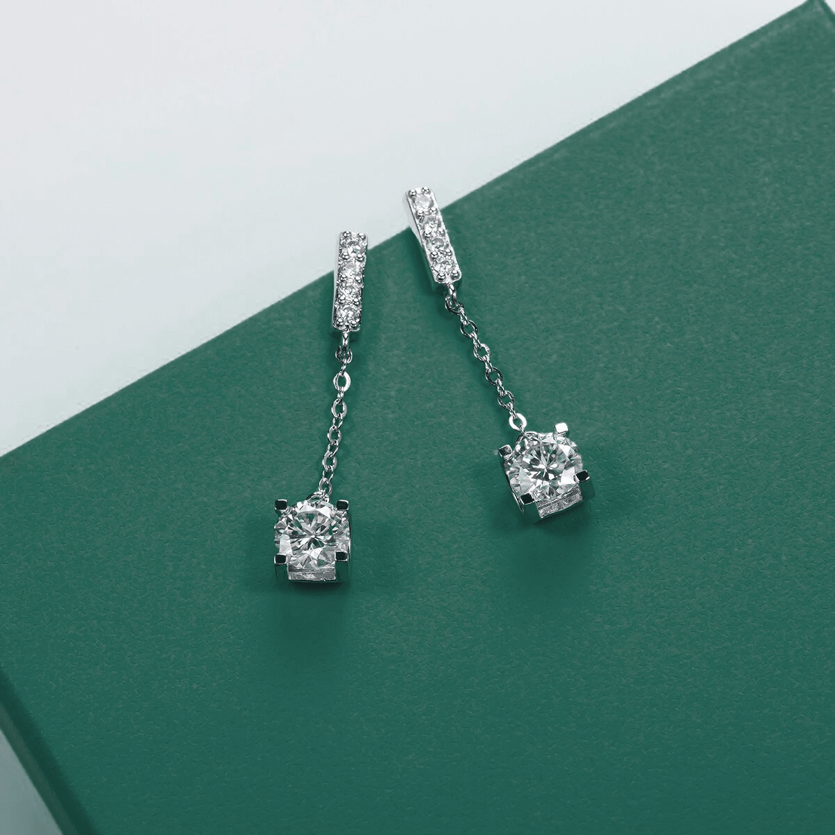 Brinco Celestial Moissanite Moissanite - Momi Jewel