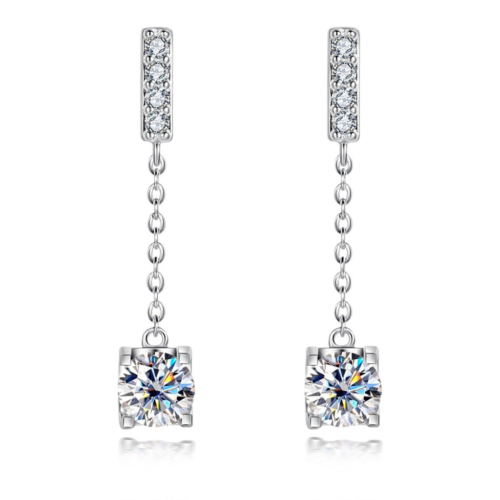 Brinco Celestial Moissanite Moissanite - Momi Jewel