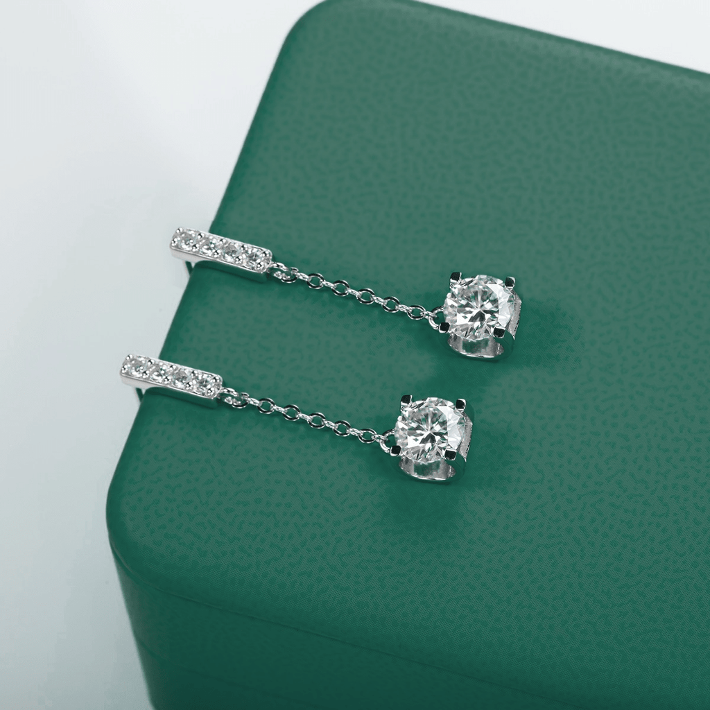 Brinco Celestial Moissanite Moissanite - Momi Jewel