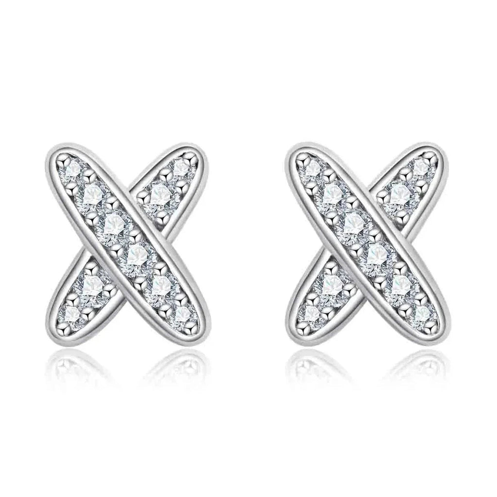 Brinco Cross Moissanite Moissanite - Momi Jewel