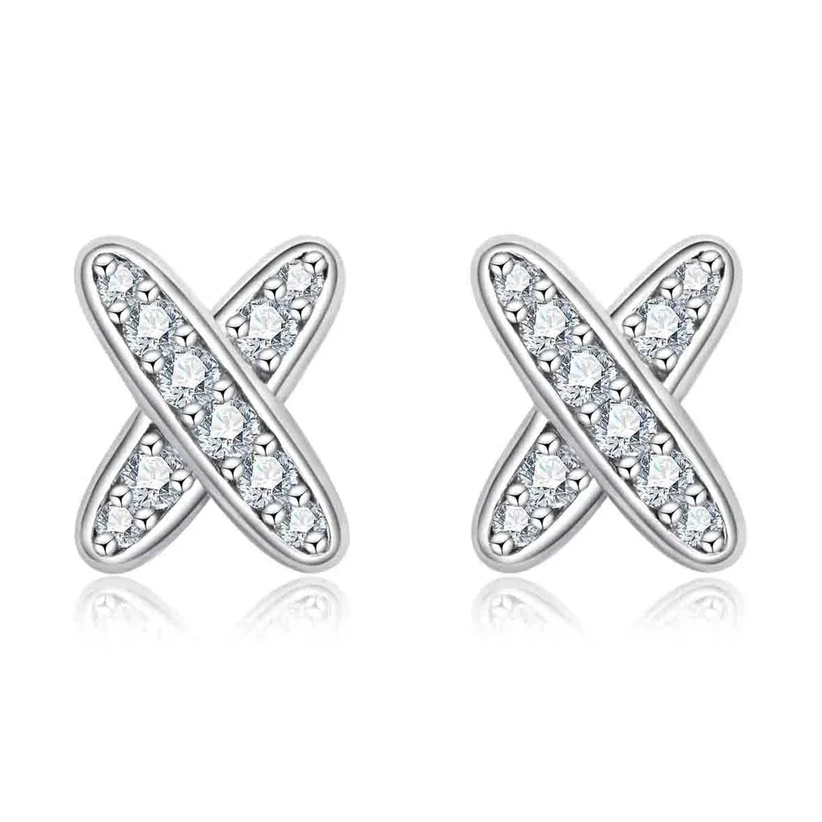 Brinco Cross Moissanite Moissanite - Momi Jewel