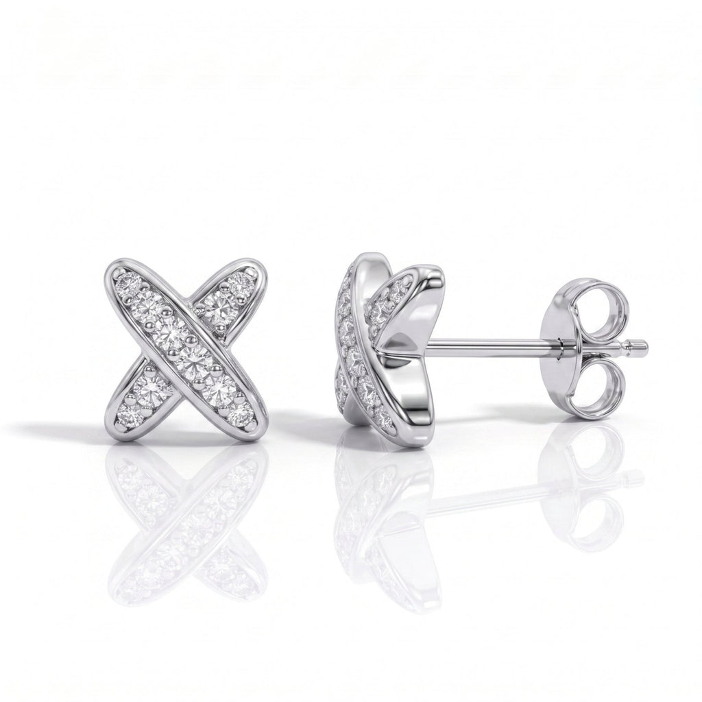 Brinco Cross Moissanite Moissanite - Momi Jewel