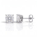 Brinco Cushion Moissanite Moissanite - Momi Jewel