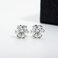 Brinco Flor de Lótus Moissanite Moissanite - Momi Jewel
