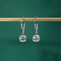 Brinco Gota Brilhante Moissanite Moissanite - Momi Jewel