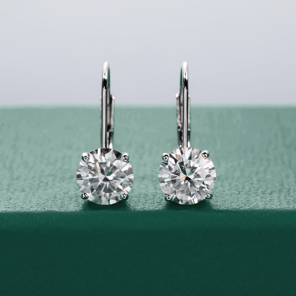 Brinco Gota Moissanite Moissanite - Momi Jewel