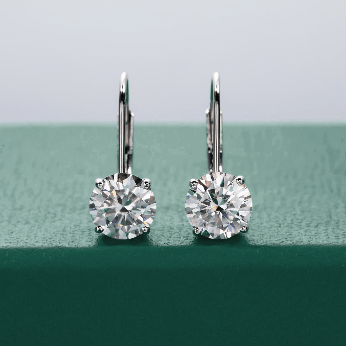 Brinco Gota Moissanite Moissanite - Momi Jewel