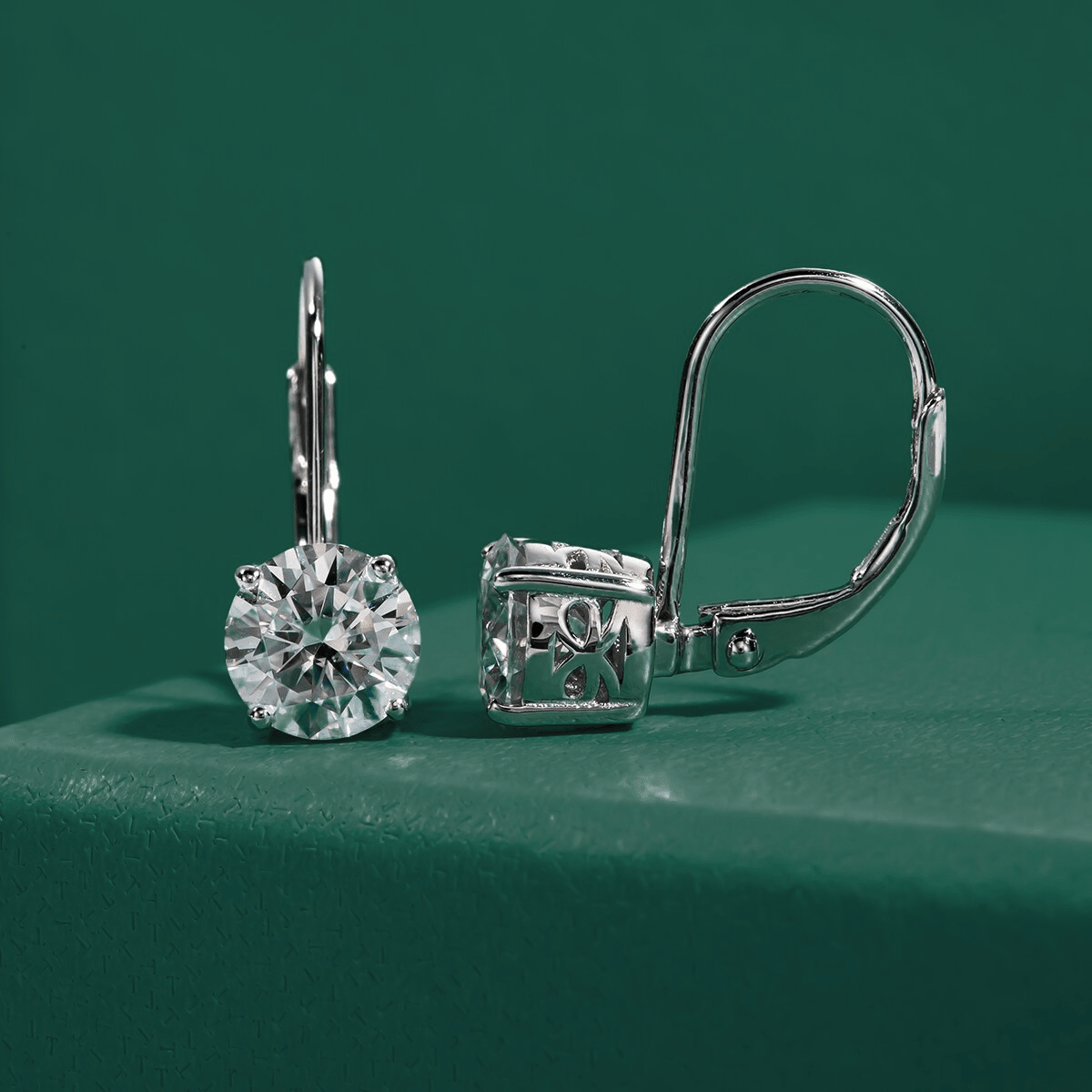 Brinco Gota Moissanite Moissanite - Momi Jewel