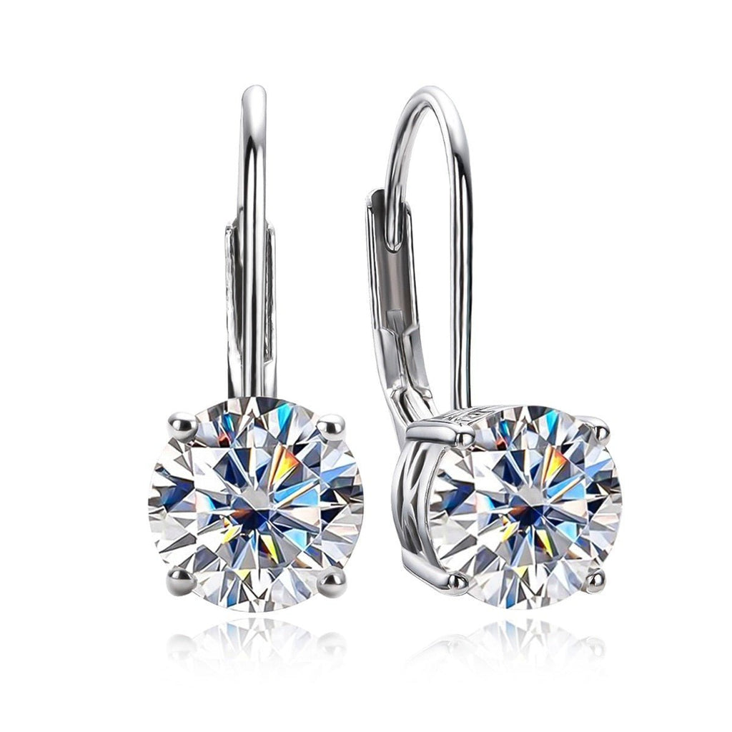 Brinco Gota Moissanite Moissanite - Momi Jewel