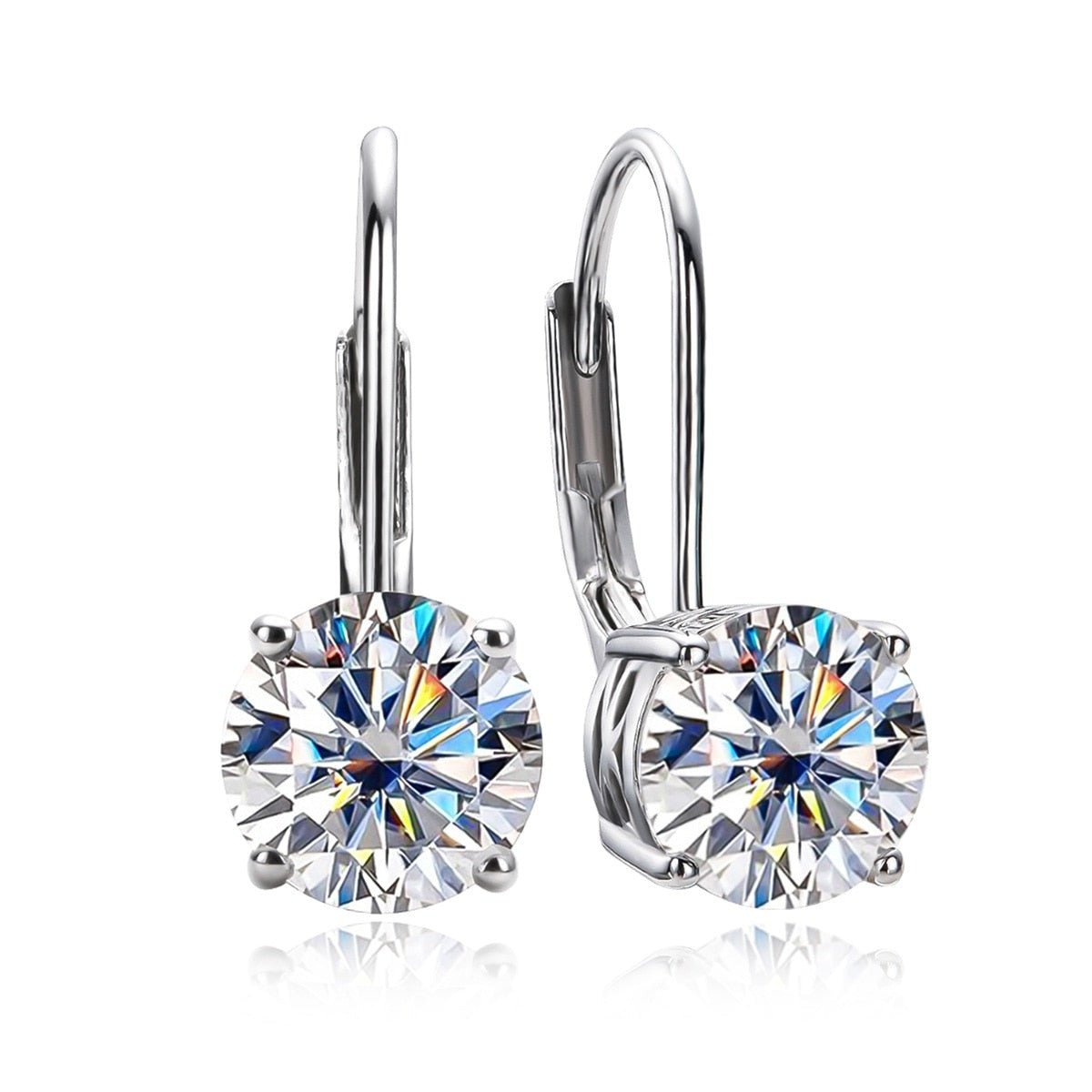 Brinco Gota Moissanite Moissanite - Momi Jewel