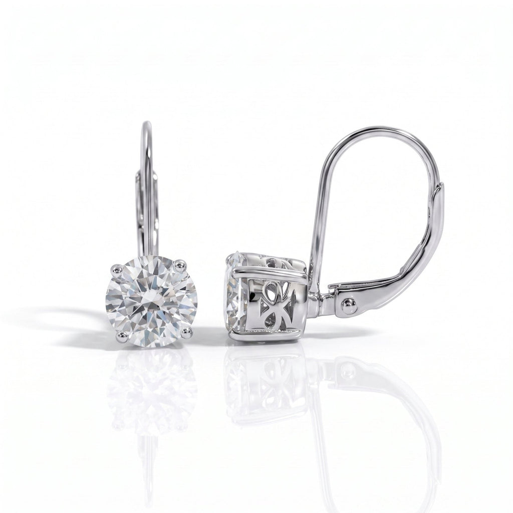 Brinco Gota Moissanite Moissanite - Momi Jewel