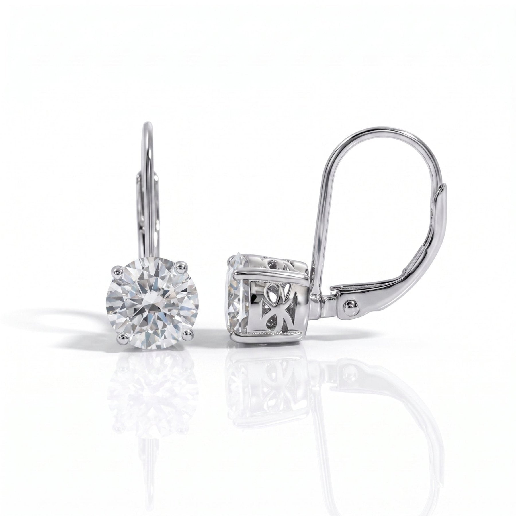 Brinco Gota Moissanite Moissanite - Momi Jewel