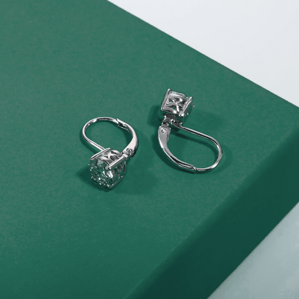 Brinco Gota Moissanite Moissanite - Momi Jewel