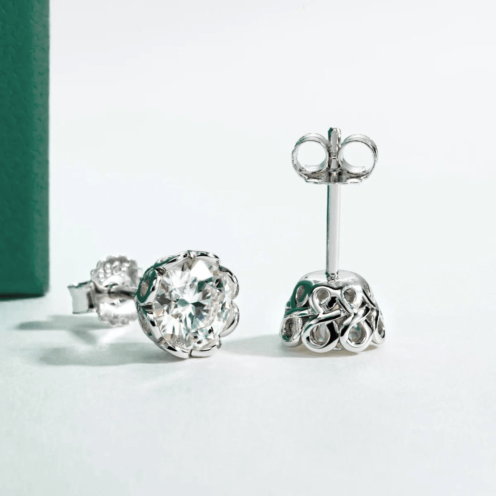 Brinco Majesty Moissanite Moissanite - Momi Jewel