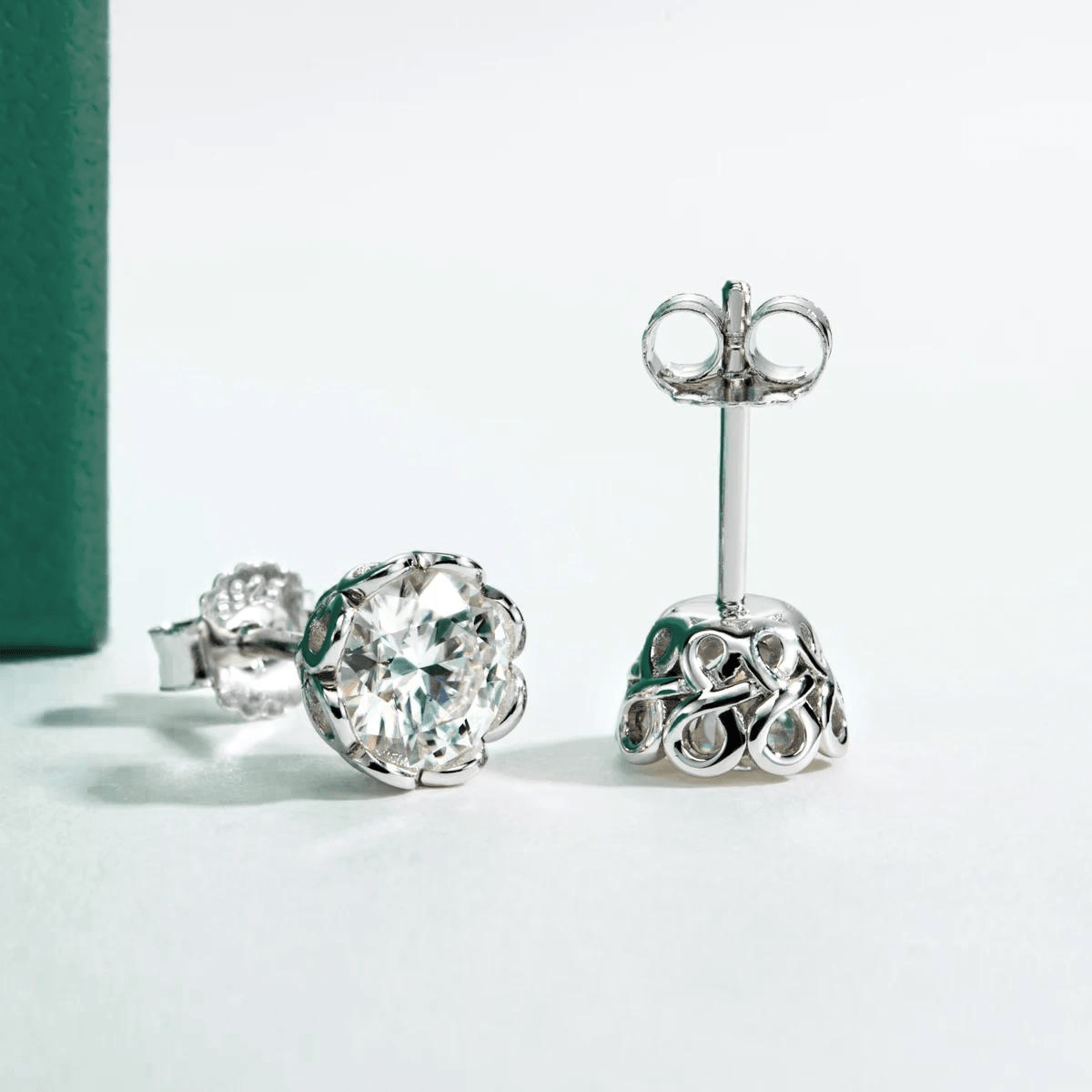 Brinco Majesty Moissanite Moissanite - Momi Jewel