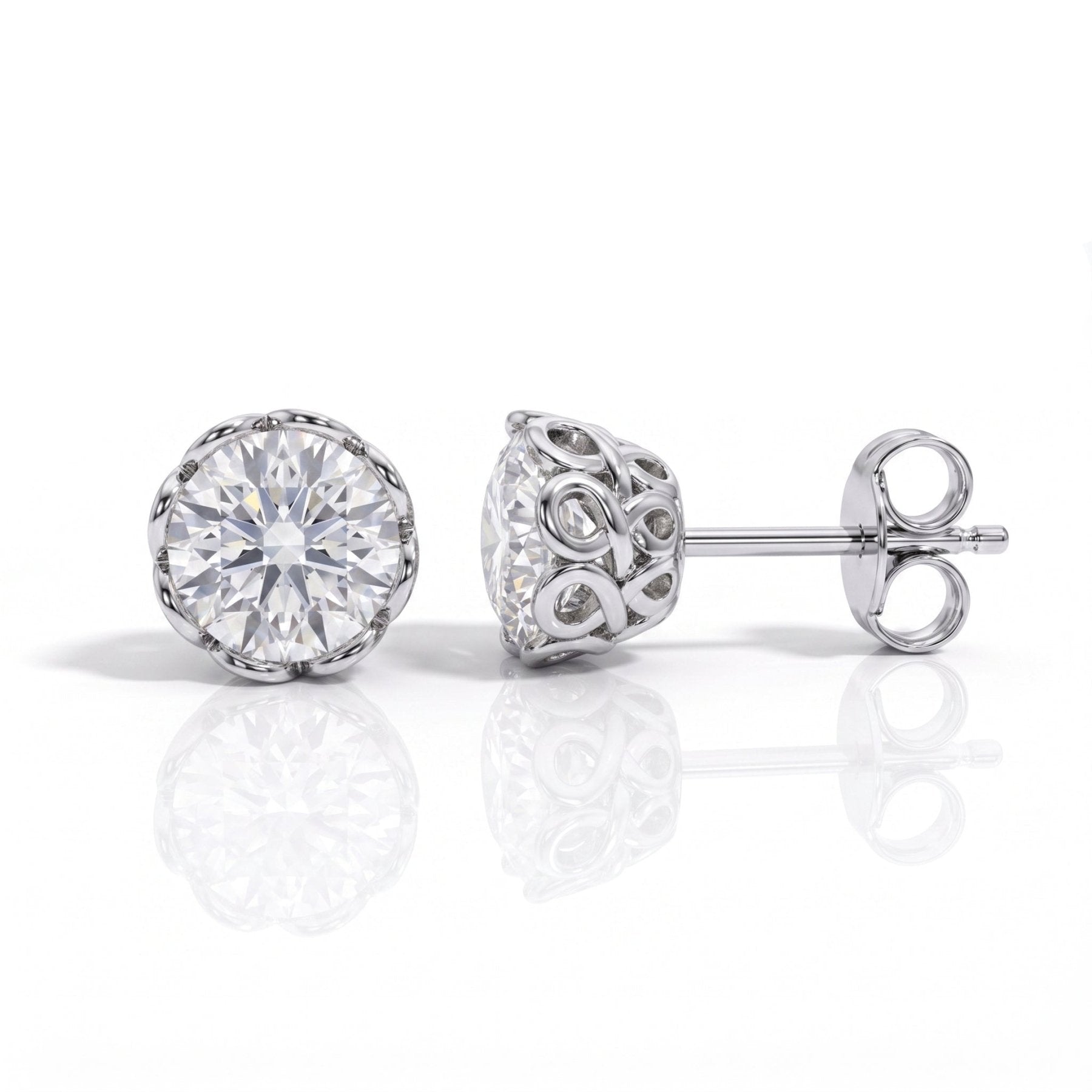Brinco Majesty Moissanite Moissanite - Momi Jewel