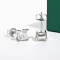 Brinco Princesa Haste em Ouro 10k Moissanite - Momi Jewel