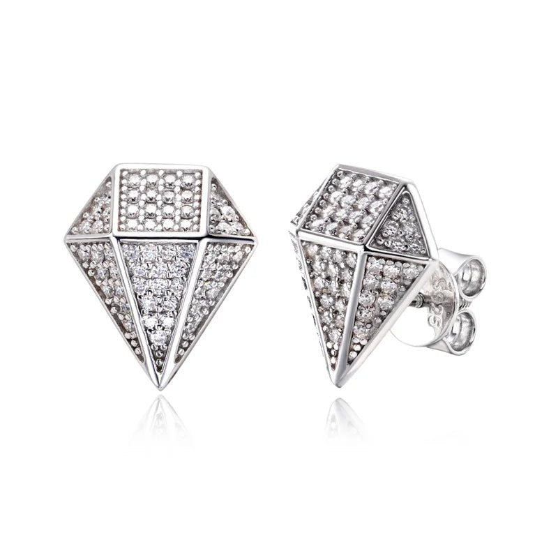 Brinco Prisma Moissanite Moissanite - Momi Jewel