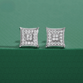 Brinco Quadrille Moissanite Moissanite - Momi Jewel